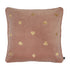 Aces, Cushion Cover, H50xW50cm, Dirty Pink, Piping