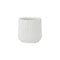 April, Pot, dia30xH29,5cm, Crisp White