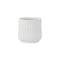 April, Pot, dia30xH29,5cm, Crisp White