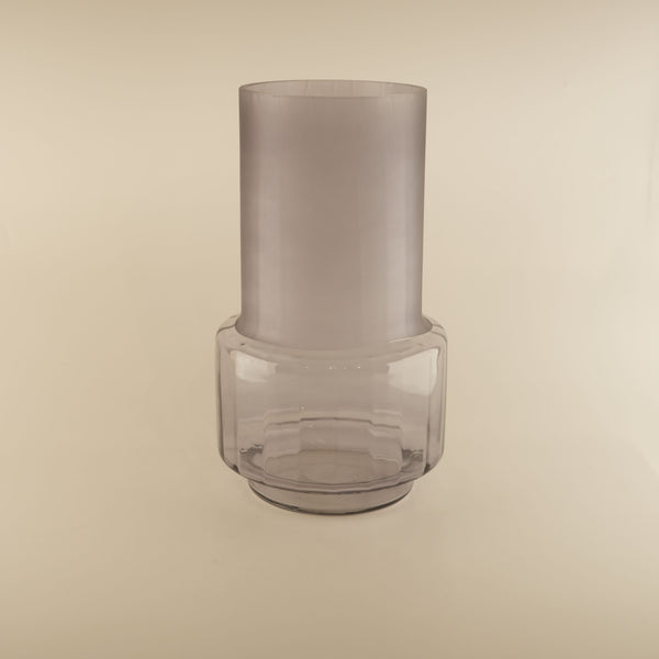 Cleo, Vase, dia19xH32,5cm, Grey