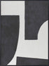 Belmore, Canvas Print, H80xW60xD3,2cm, Black/White