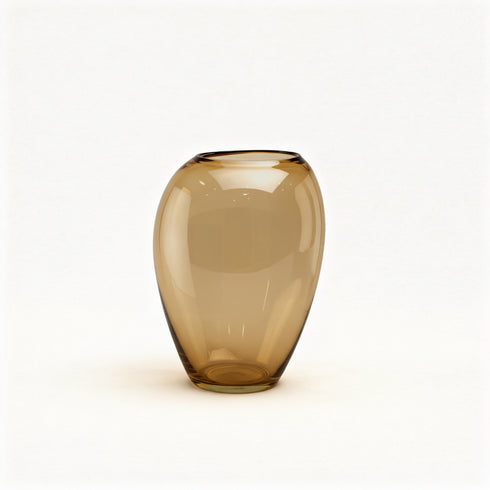 Lola, Vase, H28xW20xD12cm, Camel