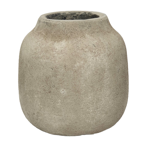 Alesso, Pot, dia23xH25cm, Sandy grey