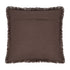 Freya, Cushion Cover, H50xW50cm, Dark Taupe, Fringes
