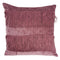 Stefanie, Cushion Cover, W45xL45cm, Plum, Fringes