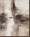 Near, Framed gesso canvas with hand paint, H100xW80xD3.8cm, Brown