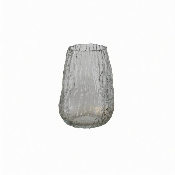 Lotus, Vase, dia18xH25cm, Grey