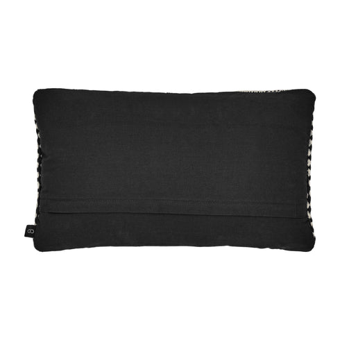 Bilbao, Cushion Cover, H30xW50cm, Black/Beige