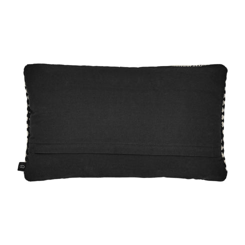 Bilbao, Cushion Cover, H30xW50cm, Black/Beige