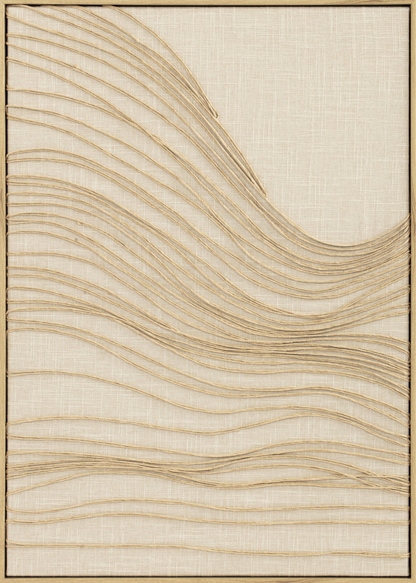 Nordic Vibes, Artwork, H70xW50xD2,8cm, Sand