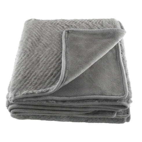 Embrace, Throw, L150xW130cm, Grey