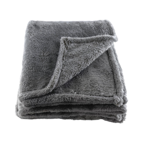 Dreamy, Throw, L150xW130cm, Grey