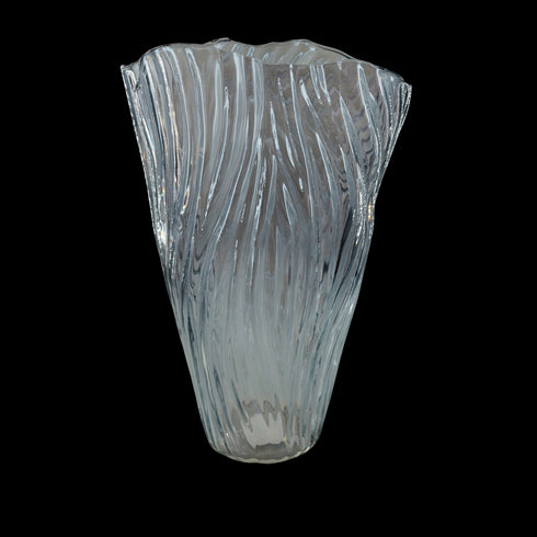 Aura, Vase, dia22xH35cm, Grey