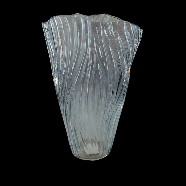 Aura, Vase, dia22xH35cm, Grey