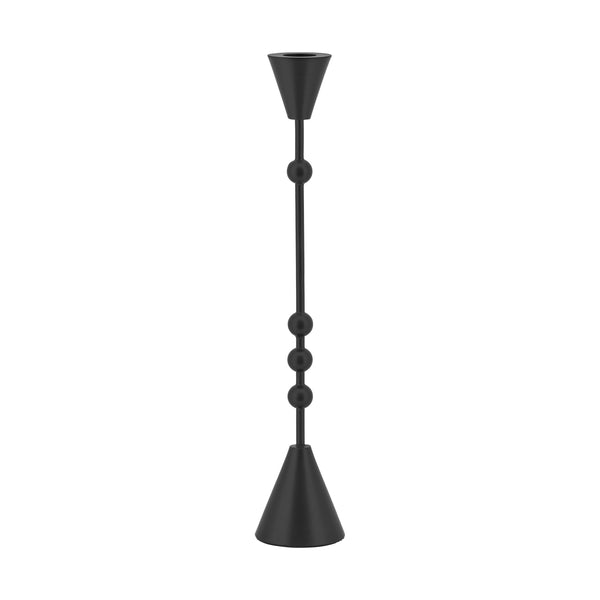Bolly, Candlestick, dia6xH33cm, Black