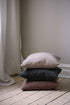 Lily, Cushion Cover, 50x50 cm, Dark Grey