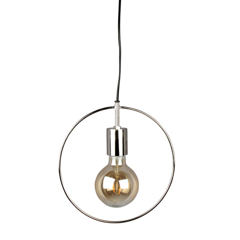 Sander, Hanging Lamp, dia25 cm, Silver