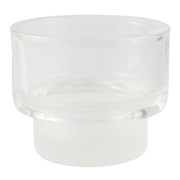 Layer, Candle Holder, dia8.5xH7.5cm, Clear