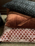 Feliz, Cushion Cover, H50xW50cm, Anthracite, Piping