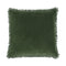 Freya, Cushion Cover, H50xW50cm, Dark Forest, Fringes