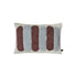 August, Cushion Cover, H40xW60cm, Natural Beige/Sky Blue/Maroon