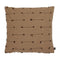 Ransvik, Cushion Cover, H50xW50cm, Black/Tobacco