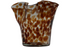 Macaw, Vase, dia19,5xH15cm, White/Brown