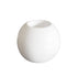 Globe, CandleHolder, dia9xH7.7cm, White