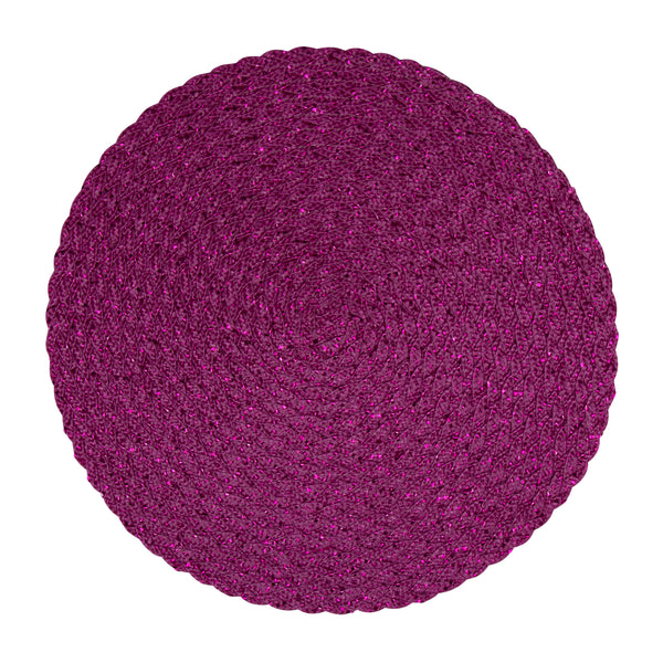 Avon, Placemat, Fuchsia, dia38cm, Polypropen