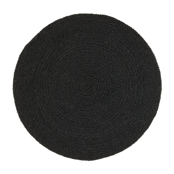 Bridget, Placemat, dia38 cm, Black
