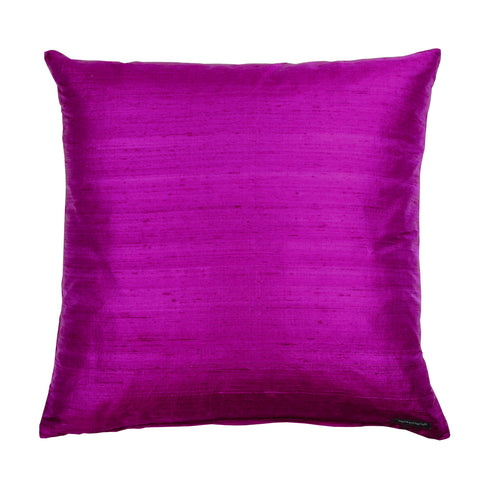 Dupion, Cushion Cover, Purple, 50 x 50 cm, Plain
