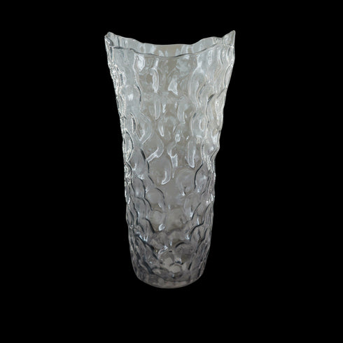 Breeze, Vase, H35xW18xD16,5cm, Grey