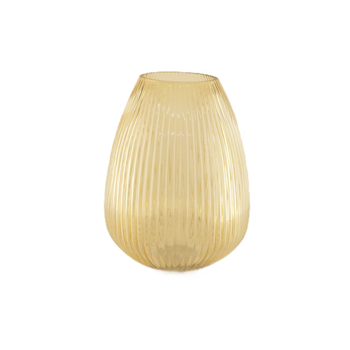 Radiant, Vase, dia22xH29,5cm, Brown