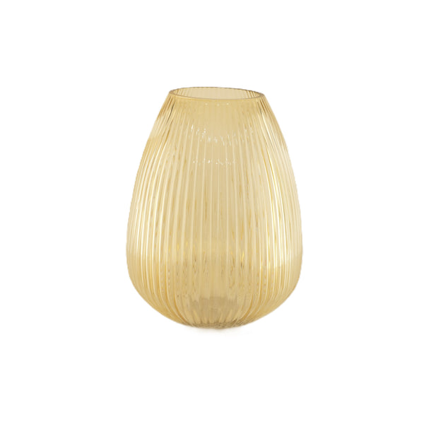 Radiant, Vase, dia22xH29,5cm, Brown