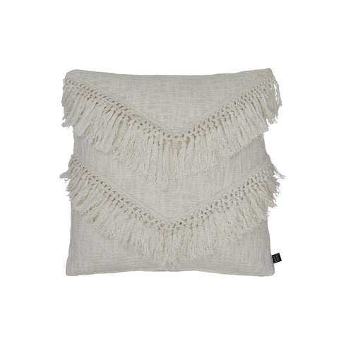 Fringles, Cushion Cover, H50xW50cm, Off White