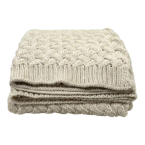 Ellie, Throw, L152xW127cm, Sand
