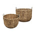 Woven, Basket, dia51/43xH41.5/37cm, Dark Brown