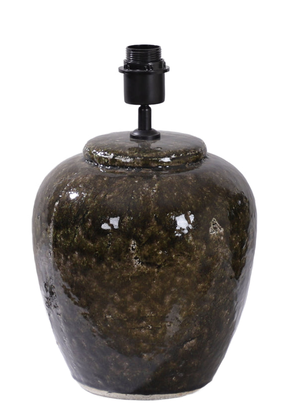 Field, Lamp base, dia25xH38,5xW25cm, Dark Brown (mörkbrun)/Cocoa Brown