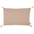 Lily Jute, Cushion Cover, W40xL60cm, Sand, Tassels