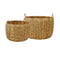 Woven, Basket, dia51/43xH41.5/37cm, Natural