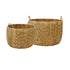 Woven, Basket, dia51/43xH41.5/37cm, Natural