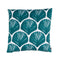 Helix, Cushion Cover, W50xL50 cm, Dark Emerald/White