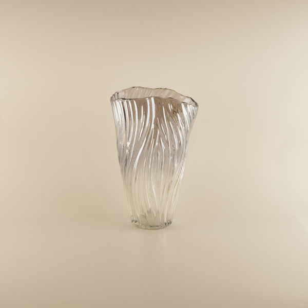 Aura, Vase, dia16xH25cm, Grey