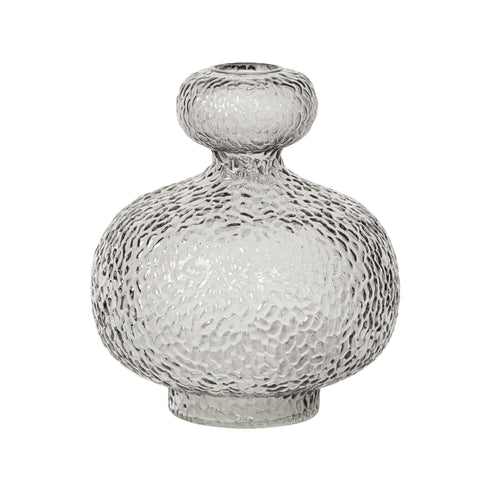 Amalie, Vase, dia25xH28cm, Smoke