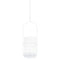 Petit, Hanging Lantern, H28xW10.5xD10 cm, White