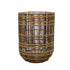 Fold, Basket, dia44/36/30xH50/45/40cm, Brown