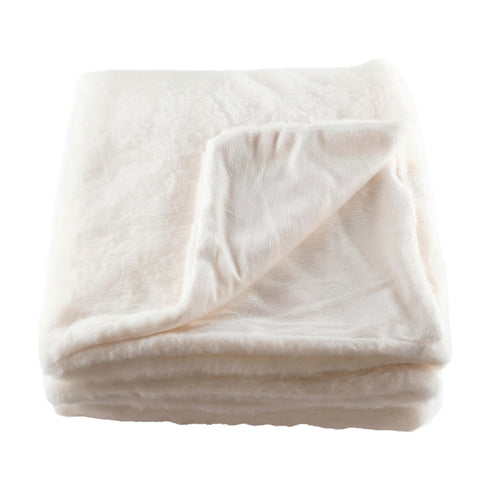 Fuzzy, Throw, L150xW130cm, Off White