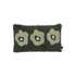 Poppy, Cushion Cover, H30xW50cm, Forest Green/Grass Green/White