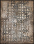 Loom, Painting, H120xW90xD3,8cm, Rusty/Russet