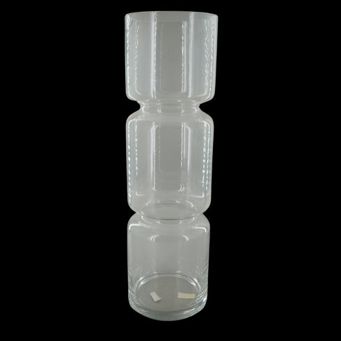 West, Vase, dia11,5xH40cm, Clear